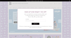Desktop Screenshot of bloomandblossom.com