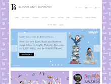 Tablet Screenshot of bloomandblossom.com